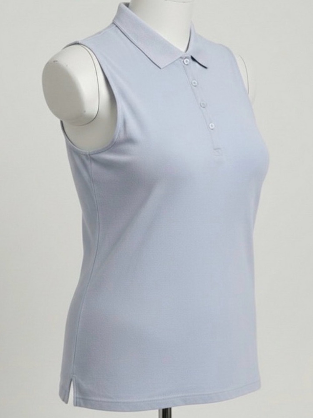 XL 100% Cotton collared Sleeveless collared tank top women preppy golf tennis